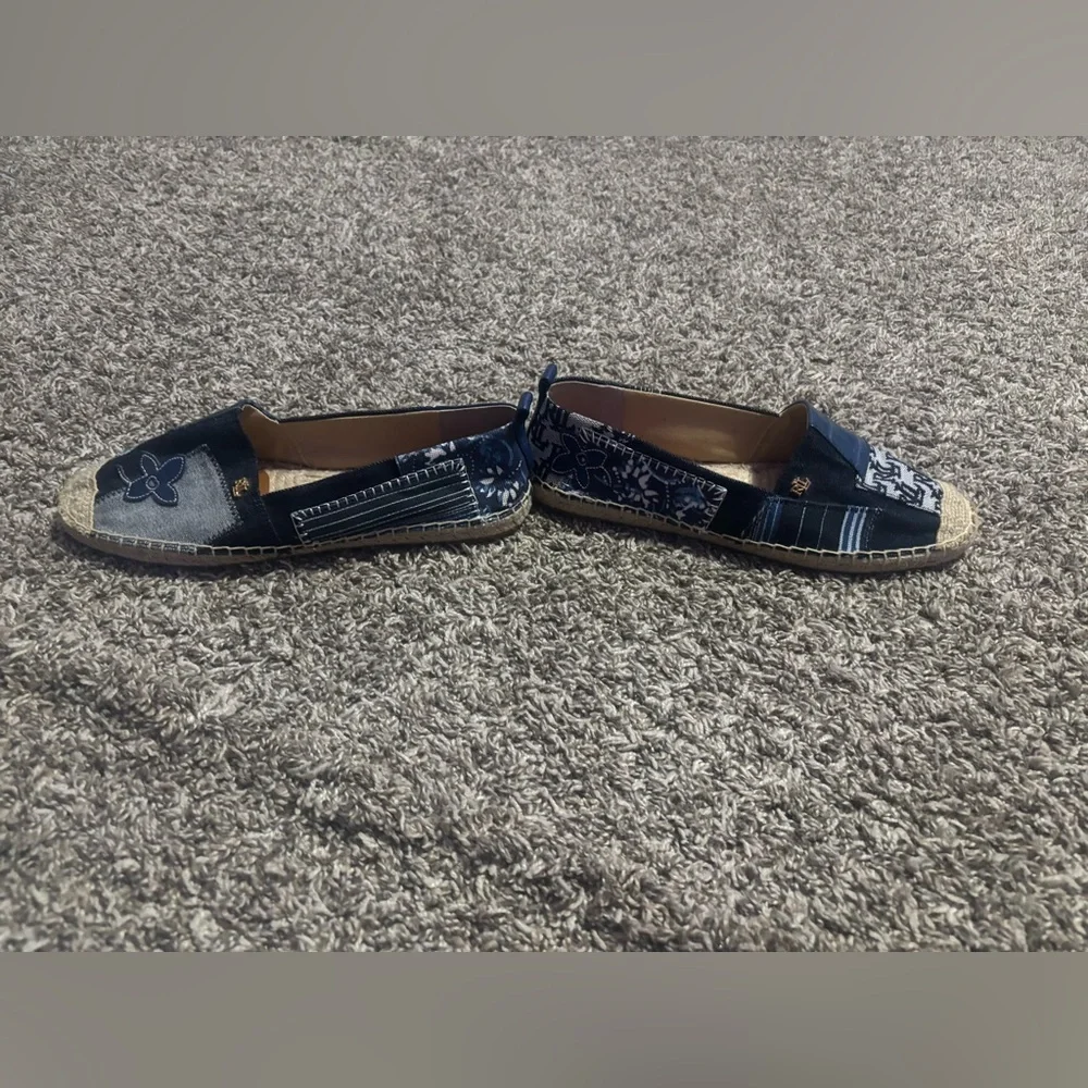 Polo Shoes by Ralph Lauren Navy Espadrilles